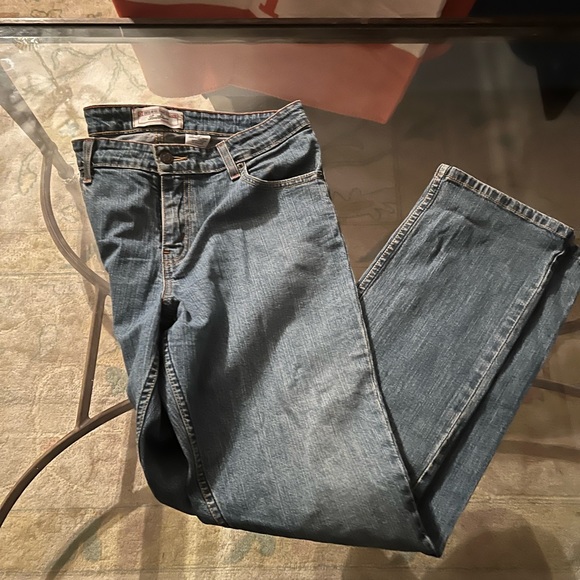 Levi's Denim - Levi Strauss perfect condition 90’s calling mid rise straight jeans